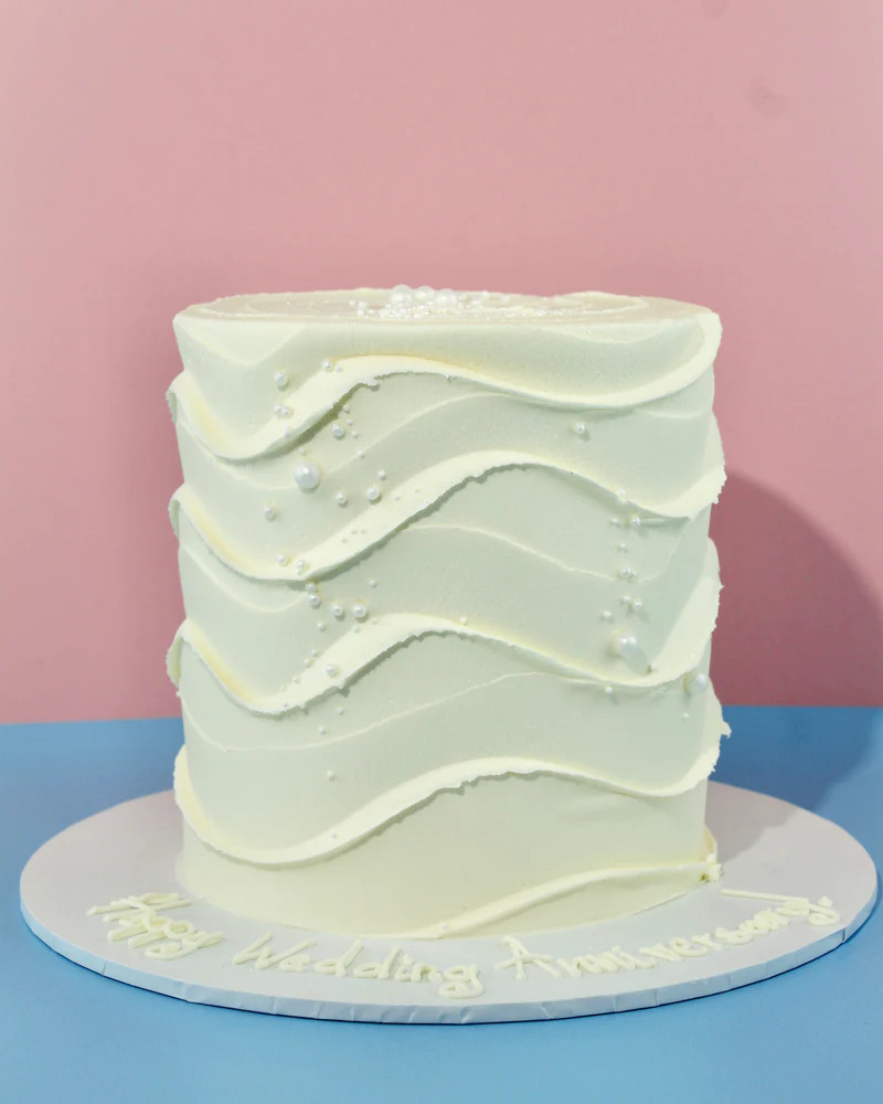 Wave Effect Cake